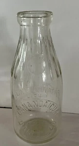 Canandaigua Dairy Co. Embossed 1 Quart N.Y. - Picture 1 of 7