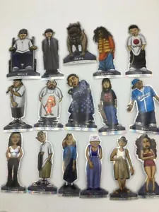 NOS Rare 2002 Homie Die Cut Series 2 set completo di 16 adesivi prismatici Homies - Foto 1 di 4