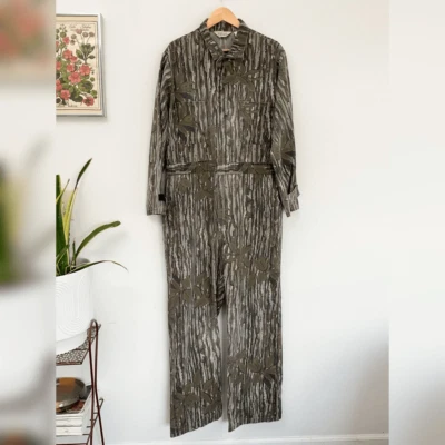 Vintage 90’s walls realtree blizzard proof camo jumpsuit coveralls large men’s - Image 1 of 4