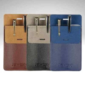 Protector de Bolsillo 3 Piezas Cuero Bolsillo Pluma Soporte Organizador Bolsa para Camisas - Imagen 1 de 10