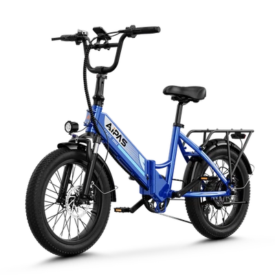 Aipas 750W Peak 20" Fat Tire Electric Bike 48V Folding E bike Emtb for Adults - Image 1 of 4