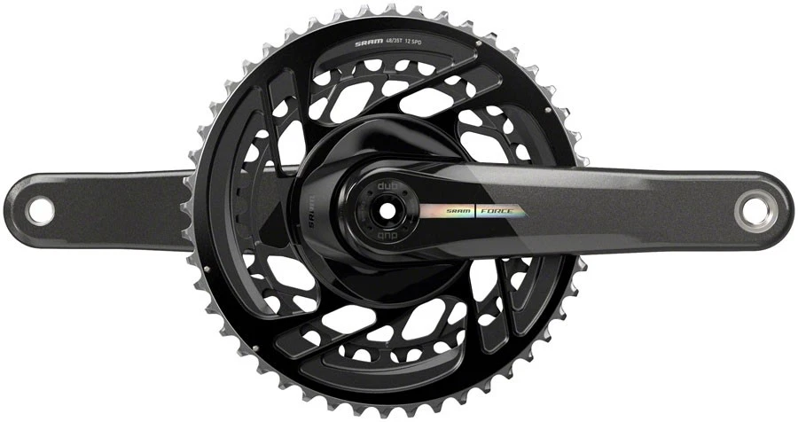 SRAM Force Crankset - 172.5mm 2-Speed 50/37t Direct Mount DUB Spindle