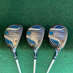 Tour Edge Hot Launch 4-5-6 Hybrids 55 A Flex , Senior RH Good Grips Free Ship - Picture 1 of 5