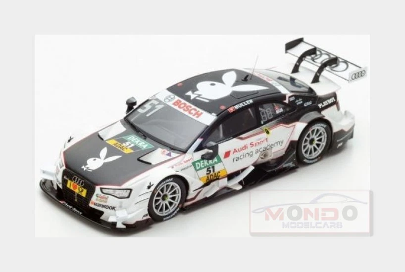 1:43 Spark Audi A5 RS5 Team Audi Sport Abt Sportsline #51 Season Dtm 2016 SG292 Foto 1 de 2
