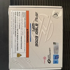 MSI MPG B760I EDGE WIFI motherboard Intel B760 LGA 1700 mini ATX - Picture 1 of 3