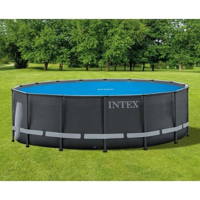 Intex Pool Solarplane Blau Polyethylen Solarfolie Solarheizung mehrere Auswahl - Bild 1 von 4