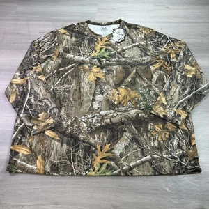 NEU Realtree Hemd Herren 5XL Camouflage EDGE Performance Langarm Jagd Camo - Bild 1 von 11