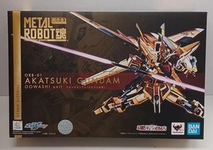 BANDAI Metal Robot Spirits ORB-01 AKATSUKI GUNDAM OOWASHI unit Figure Japan - Picture 1 of 14