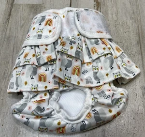 Wiederverwendbare Hundewindeln weiblich waschbar, Premium Hundewindel für Hunde Größe Small - Bild 1 von 5