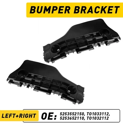 Juego de retenedor de parachoques exterior delantero izquierdo y derecho para Toyota Prius C 2012-2017 Foto 1 de 4