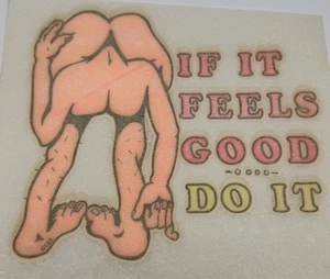 Wenn es sich alt anfühlt, mach es 70er Jahre Vintage Heat Transfer Original T-Shirt zum Aufbügeln - Bild 1 von 3