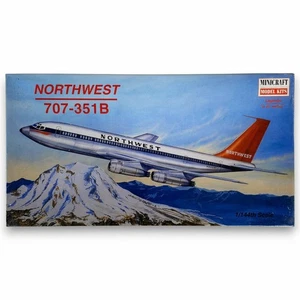 2001 Minicraft Northwest Boeing 707-351B 1:144 Scale Kit #14484 ☆New Sealed☆ - Bild 1 von 10