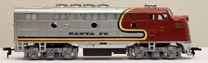 MODEL POWER HO Scale SANTA FE F3 Powered Diesel Locomotive - Picture 1 of 8