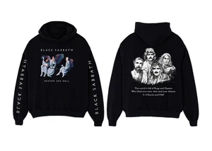 Sudadera con capucha reimpresa BlackSabbath Heaven and Hell talla completa S-5XL FH568 - Imagen 1 de 4