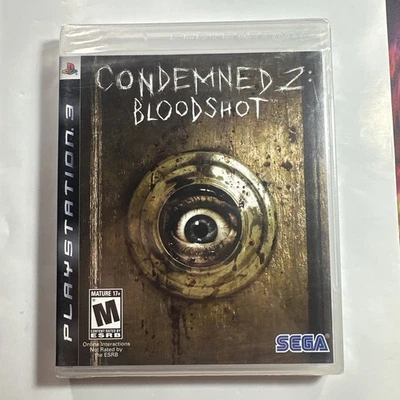 Condemned 2: Bloodshot (Sony PlayStation 3, 2008) PS3 NEW SEALED LOOSE DISC/RIP - Image 1 of 4