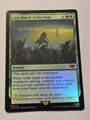 Last March of the Ents 0172 LP FOIL Lord Of The Ring Mtg - Image 1 of 4