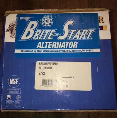 BBB Industries Alternator for Escort, Tracer 7793 In Factory Box - Image 1 of 2