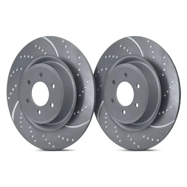 For Acura TL 04-08 Brake Rotors EBC 3GD Series Sport Dimpled & Slotted 1-Piece Foto 1 de 2