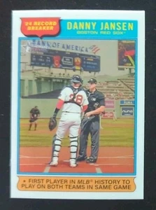 2025 Topps Heritage Danny Jansen Record Breakers Chrome #6 - Bild 1 von 2