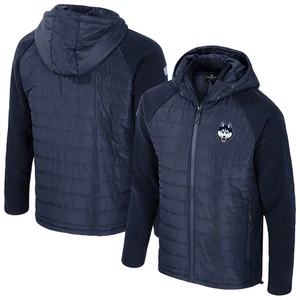UCONN HUSKIES NCAA HERREN COLOSSEUM BLOCK THE SUN KAPUZENJACKE MIT DURCHGEHENDEM REISSVERSCHLUSS XL - Bild 1 von 5