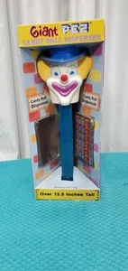 GIANT CLOWN PEZ CANDY ROLL DISPENSER! NEW IN BOX!  Vintage - Bild 1 von 5