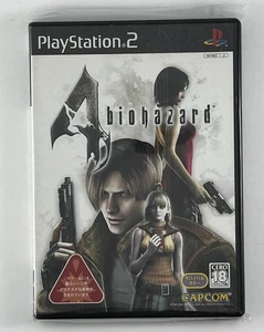 Resident Evil 4 Biohazard PlayStation 2 PS2 NTSC-J Japan Capcom Survival Horror - Picture 1 of 3