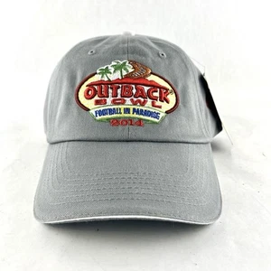 Mütze Outback Bowl 2014 Strapback grau bestickt Kappe neu mit Etikett Native Sun Sport - Bild 1 von 8