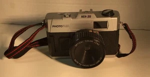 PhotoFlex MX-35 PointnShoot 35mm Camera and Auto Fix Focus 50mm Optic Color Lens - Picture 1 of 3