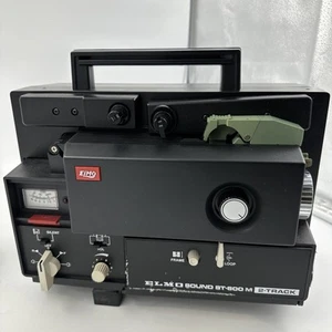 Proyector de sonido magnético vintage Elmo ST-600 2 pistas Super 8 con caja - Imagen 1 de 8