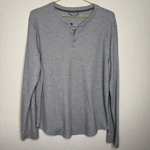 Gebrauchtes Herren All In Motion Large grau Henley Langarm Hemd guter Zustand - Bild 1 von 6