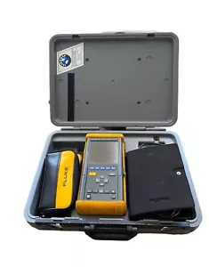 FLUKE 98 SCOPEMETER Series ii With Case and Cables Great Condition - Picture 1 of 8
