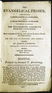 1817 CHRISTLICHE EVANGELISCHE GRUNDIERUNG BOSTON MIT HOLZSCHNITTEN INTERESSANTE BINDUNG - Bild 1 von 6