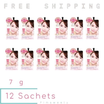 12 Sachets X 7 g Nami Beauty Secret White BB CC Cream SPF30 PA++ Facial Brighten - Image 1 of 4