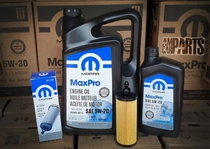 MOPAR 5W-20 6L + FILTER MO-349 CHRYSLER 300C 3.6 V6 2014- - Bild 1 von 1