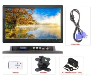 10" LED Touch Button Screen Display HDMI/VGA Security CCTV Monitor AU adpater - Picture 1 of 18