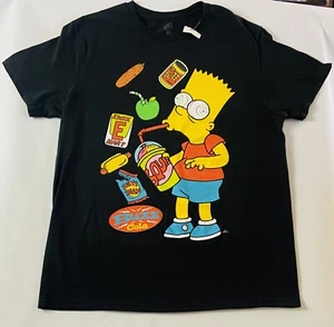 The Simpsons Mens Short Sleeve T-Shirt - Bart Simpson Mens Short Sleeve T-Shirt - Picture 1 of 7