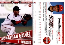 Jonathan Galvez 2011 Grandstand Lake Elsinore Storm #NNO Card *AutographDen*