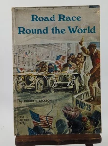 Straßenrennen um die Welt von Robert Jackson 1966 Erstdruck Scholastic Books - Bild 1 von 5