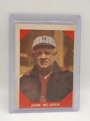 1960 Fleer Baseball Greats - #66 John McGraw - Image 1 of 2