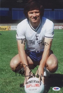 STEVE PERRYMAN SPURS & LEYENDA INGLESA INSCRITA Y FIRMADA FOTO PSA - Imagen 1 de 2