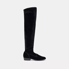 Charles Philip Elegant Velvet Ankle Boots for Women's Women Authentic