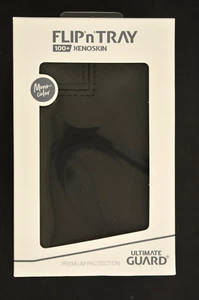 Ultimate Guard Flip N Tray 100+ XenoSkin Deck Box - BLACK - UGD011226 - Picture 1 of 6