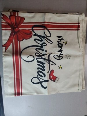 Set of 4 Christmas Holiday Throw Pillow Covers For Sofa Home Decor 17"x17"  - Image 1 of 4