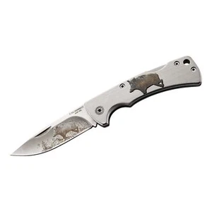 Herbertz Folder Wild Boar knife 8.7 cm Blade - 585909 - Picture 1 of 2