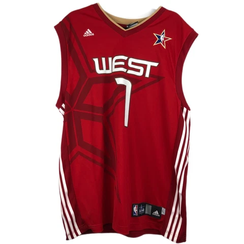 adidas Red Portland Trail Blazer NBA Brandon Roy West 7 Basketball Jersey L Cover