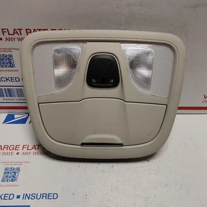 2015 2016 2017 CHRYSLER 200 OVERHEAD DOME MAP LIGHT CONSOLE STORAGE BEIGE OEM - Picture 1 of 9
