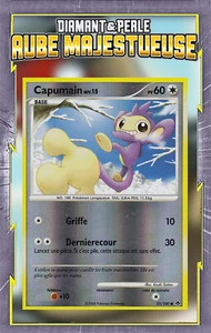 Capumain Reverse - DP05:Aube Majestueuse - 51/100 - Carte Pokémon Française - Picture 1 of 1