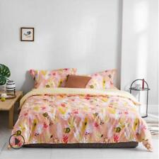 3D Yellow Pink Leaves Sloth KEP2791 Bed Pillowcases Quilt Duvet Cover Kay