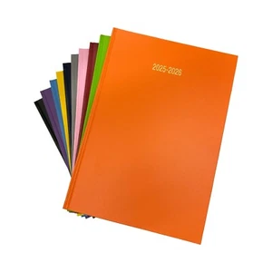 A4 Diary 2025-2026 Academic Week to view Hardback Planner School Mid Year - Picture 1 of 95