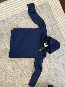 NEW WITH TAGS adidas blue hoodie youth size M - Picture 1 of 2